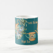 theebloem vanmiddag hoge theetijd magische mok (Center)