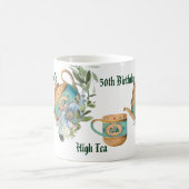  theebloem vanmiddag hoge theetijd magische mok (Center)