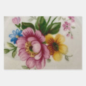 Theebloemboeket inpakpapier vel (Voorkant)