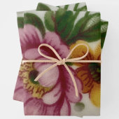 Theebloemboeket inpakpapier vel