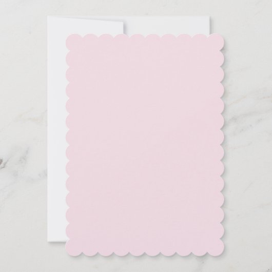 Theebloemetjes bruiloftsfeest uitnodiging (Achterkant)