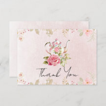 Theebloemstuk Bruiloft Thee Feest Bedankt