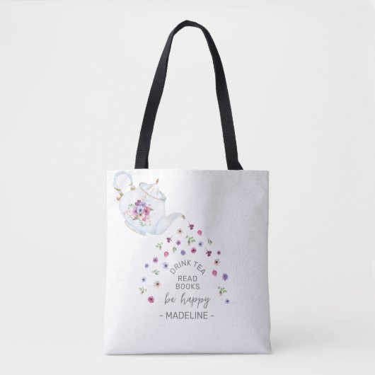 theeboek tote bag (Voorkant)