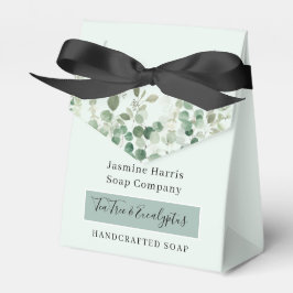 Theeboom & Eucalyptus Handgemaakte zeep Favor Box Bedankdoosjes