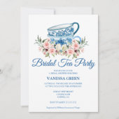 Theebruid Shower Uitnodiging (Voorkant)