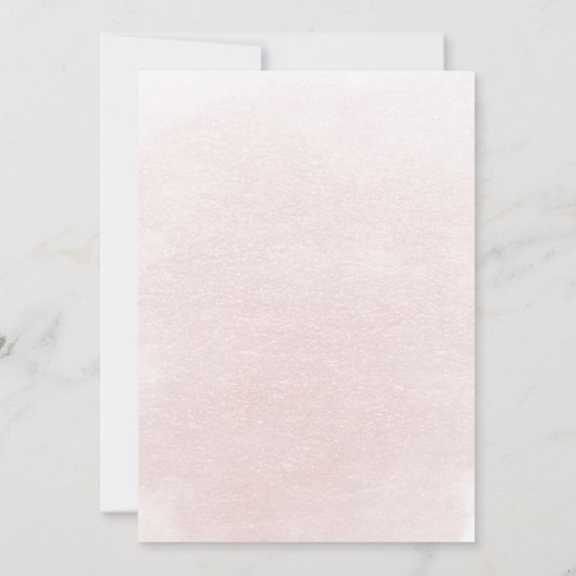 Theebruidsfeest Uitnodiging voor Theepartijtje met (Achterkant)