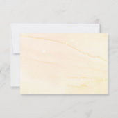 Theebruidspartij met wilde bloemen bedankkaart (Achterkant)