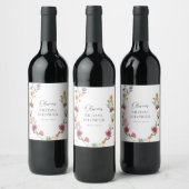 Theebruidstijd Wine Label Wijn Etiket (Flessen)