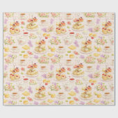 Theedessertpatroon Cadeaupapier (Vlak)