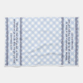 Theedoek bijbelvers - 1 Korintiërs 10:31 KJV (Horizontaal)