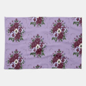 Theedoek Boeket Viooltjes (Horizontaal)