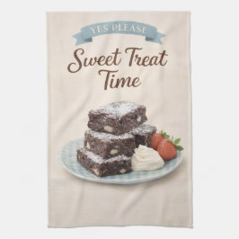 Theedoek | Chocolade Brownies Keukencadeau