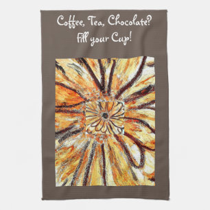 Theedoek Gerberas Café,