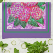 Theedoek HYDRANGEAS (Gevouwen)