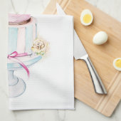 Theedoek Keuken Theetijd (Quarter Fold)