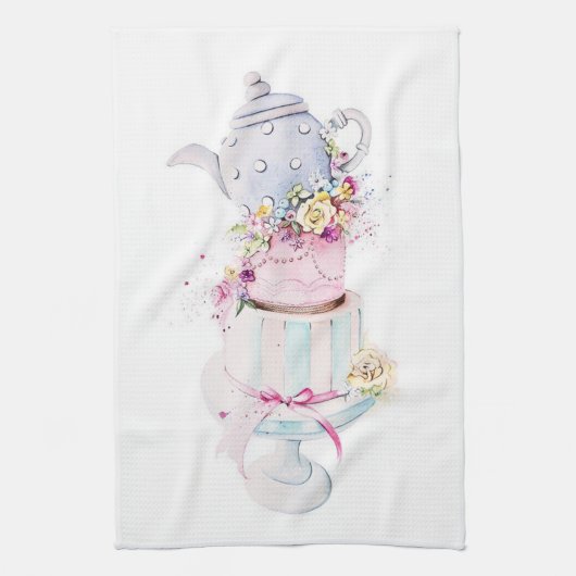 Theedoek Keuken Theetijd (Verticaal)