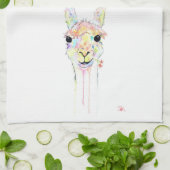 Theedoek Llama (Gevouwen)