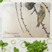 Theedoek met 'Nature Notes' van Edith Holden (Gevouwen)
