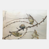 Theedoek met 'Nature Notes' van Edith Holden (Horizontaal)