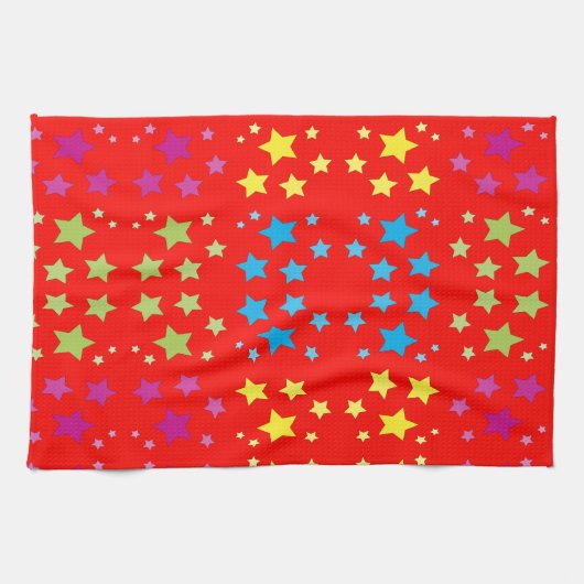 theedoek met sterren (Horizontaal)