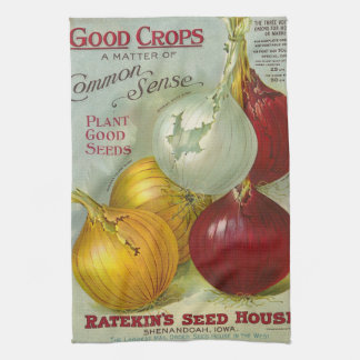 Theedoek met vintage zaadcatalogus Ratekins Seed H
