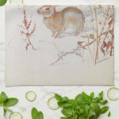 Theedoek Nature Notes, Januari van Edith Holden (Gevouwen)