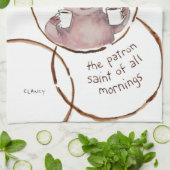 Theedoek Saint Cuppa Jo Absurdi (Gevouwen)
