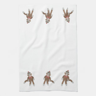Theedoek Sock Monkey MoJo Kitchen