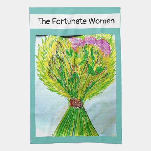 Theedoek voor de gelukkige vrouwen (Verticaal)