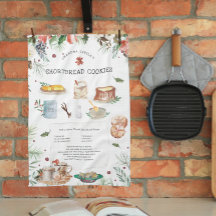 Theedoeken met familierecept voor Shortbread