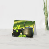 Theedrinker Note Kaart (Voorkant)