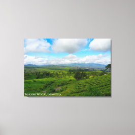 Theefabriek Bergheuvels Landschapsfotografie Canvas Afdruk