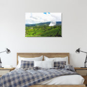 Theefabriek Berglandschap Foto Canvas Afdruk (Insitu (Slaapkamer))