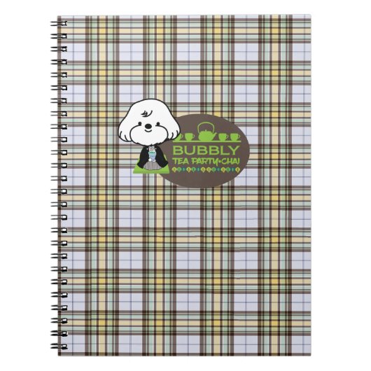 theefeestje in bubbly notitieboek (Voorkant)