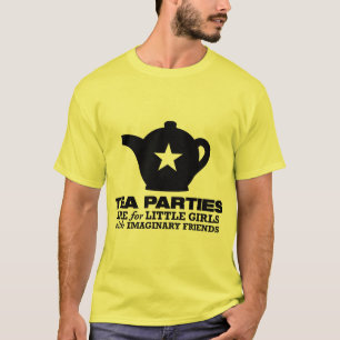 theefeestje - theepartijen zijn voor kleine meisje t-shirt