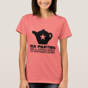 theefeestje - theepartijen zijn voor kleine meisje t-shirt