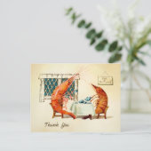 theegarnalen Dank u Briefkaart (Staand voorkant)