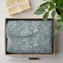 Theegroen chintz droomwereld elegante botanische p