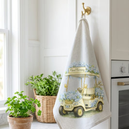 Theehanddoek Golfkar Geschenk voor Vrouwen Theedoek