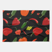 Theehanddoek met pittige pepers theedoek (Horizontaal)