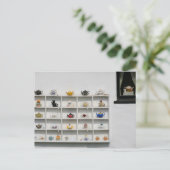 Theehuis in Devon Briefkaart (Staand voorkant)