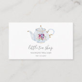 theehuis visitekaartje (Voorkant)