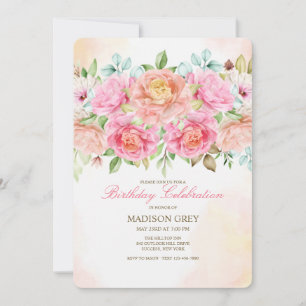 Theehybride Rozen  Uitnodiging