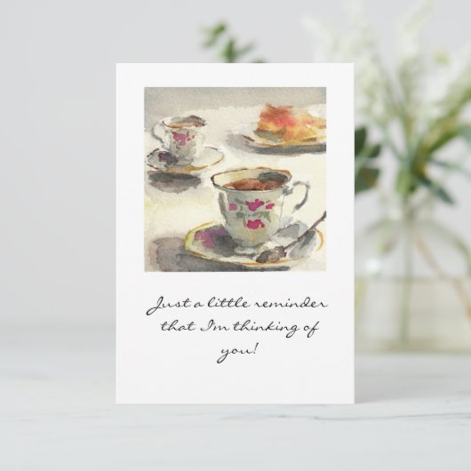 theekaart (Staand voorkant)