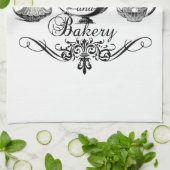  theekamer en bakkerijkeuken theedoek (Gevouwen)