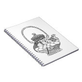 Theekan Doodle Notitieboek (Rechterzijde)