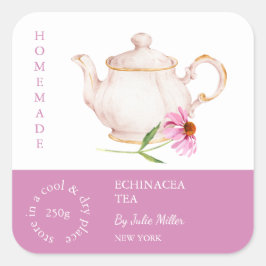 Theekan Echinacea Thee Label