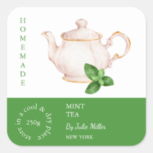 Theekan Mint Thee Label