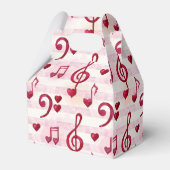 theekepatroon voor muziekopnames bedankdoosjes (Achterkant)