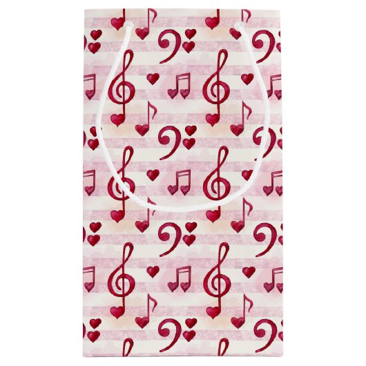 theekepatroon voor muziekopnames klein cadeauzakje (Achterkant)